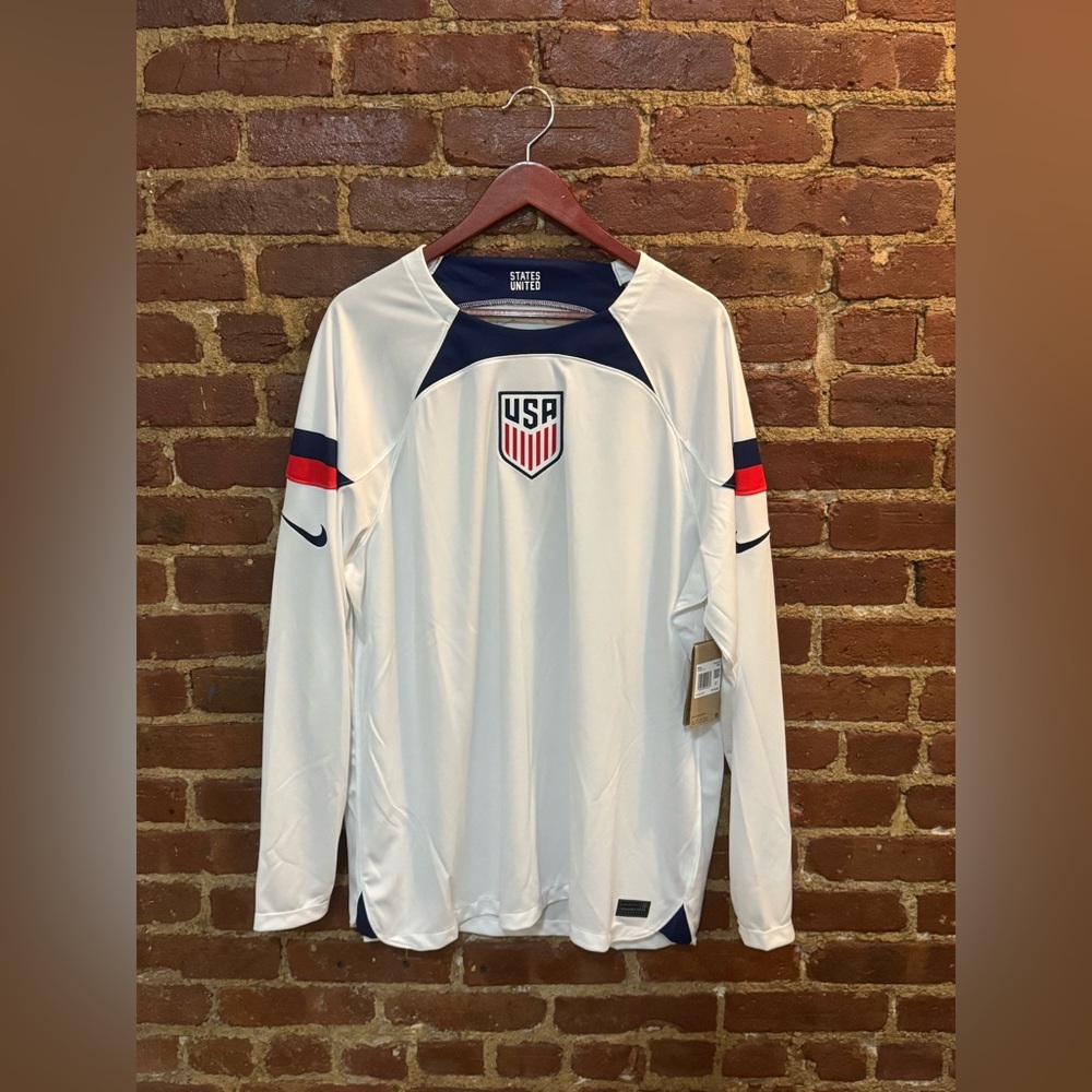 Nike USMNT 22/23 Away Jersey Long Sleeve (XXL - NWT) - Qatar 2022